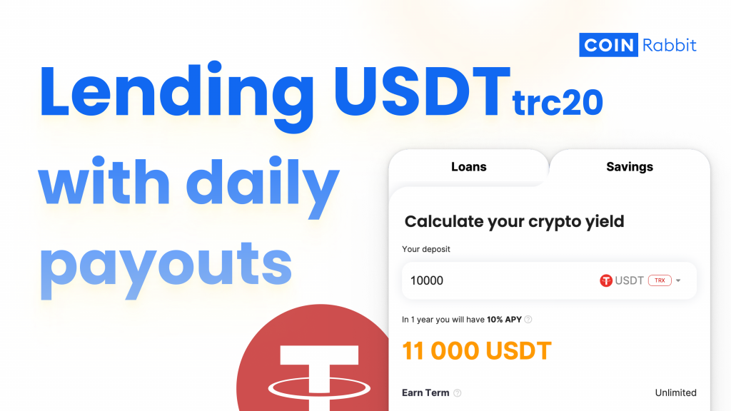 Earn by lending out your USDT TRC20