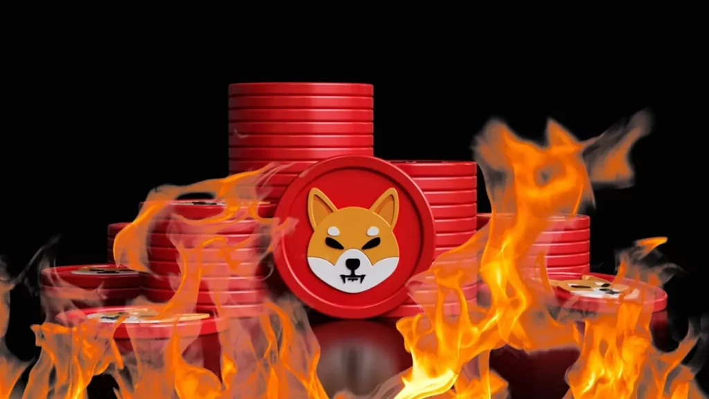 Shiba Inu Burning