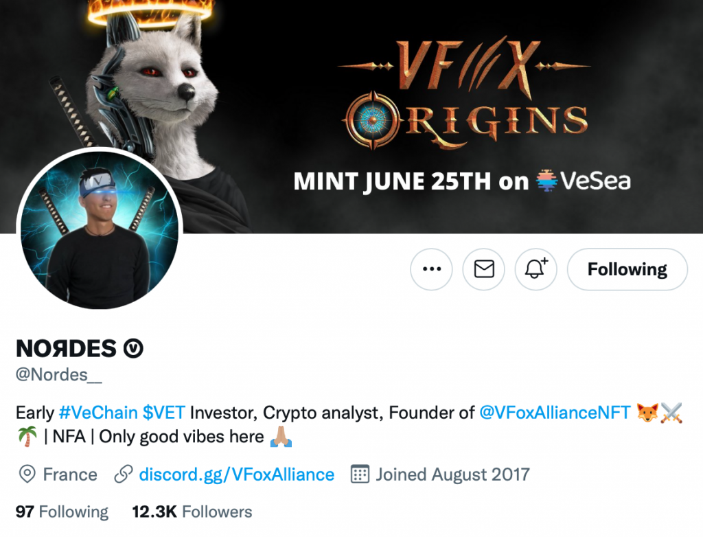 Top 7 VeChain Influencers on Twitter you need to follow