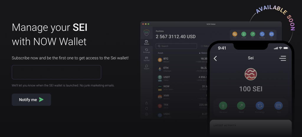 sei wallet