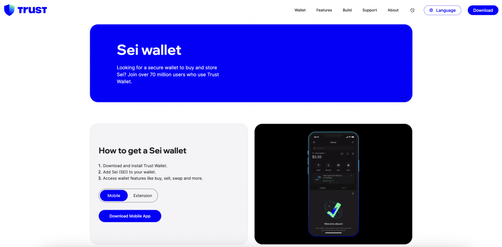 sei wallet